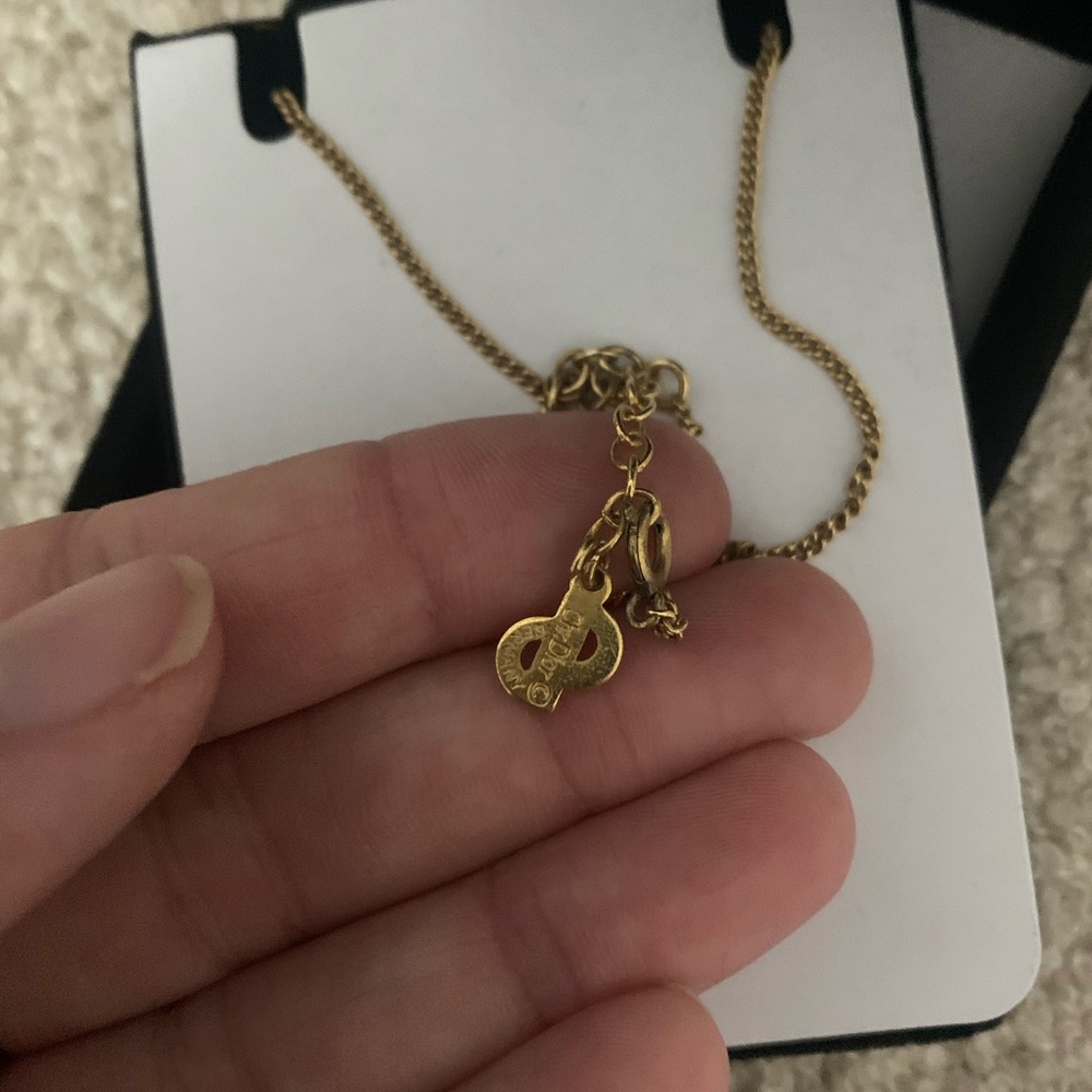 Dior Gold and Cream Pearl Necklace - Picture 3 of 6
